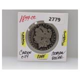 Rare 1879-CC 90% Silv Morgan $1