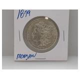 1879 90% Silv Morgan $1 Dollar