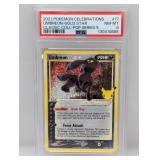 2021 Pokemon Celebrations Umbreon Gold Star PSA 8