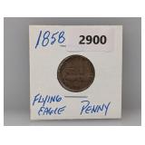 1858 Flying Eagle Penny