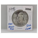 1978 72% Silv Mexico Cien Pesos