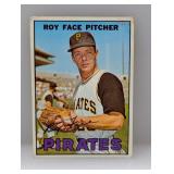 1967 Topps Roy Face #49 Edges