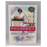 2024 Panini Prospect Thomas Saggese Auto
