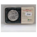 2004 1oz .999 Silv Eagle $1 Dollar