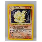 1999 Pokemon Ninetales Holo #12 Edges