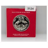 1971 Bahama Isl Solid Sterl Silv Proof