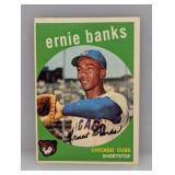1959 Topps Ernie Banks #350 HOF MK