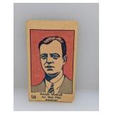 1928 Strip Card Joseph Medcalf AVIATOR Creases