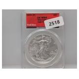 CAC 2025-P MS69 1oz .999 Silv Eagle $1