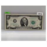 1976 $2 Fed Reserve Note