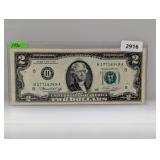1976 $2 Fed Reserve Note