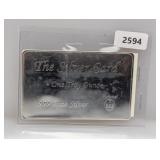 1oz .999 Silver Pyromet Silver Card