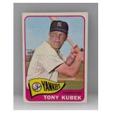 1965 Topps Baseball Tony Kubek 1957 AL ROY 65