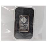 1/4oz .999 Silv USCG Bar