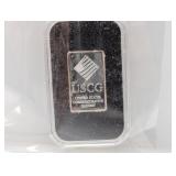 1/4oz .999 Silv USCG Bar