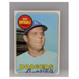 1969 Topps Baseball Don Drysdale HOF 400
