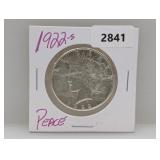 1922-S 90% Silv Peace $1 Dollar