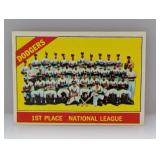 1966 Topps DODGERS TEAM KOUFAX/DRYSDALE 238