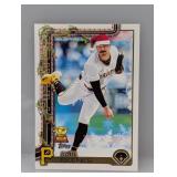 2025 Topps Holiday Paul Skenes Santa Hat SP