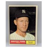1961 Topps Whitey Ford #160 HOF