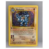 Pokemon 1999 1stï¿½Edition Shadowless Machamp Holo 8