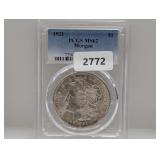 PCGS 1921 MS62 90% Silv Morgan $1