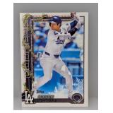 2025 Topps Holiday Shohei Ohtani Candy Cane SP