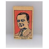 1928 Strip Card Lloyd Bertaud W513 AVIATOR Creases
