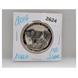 2014 1oz .999 Silv Australian Koala