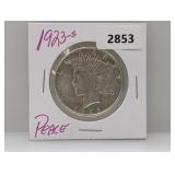 1923-S 90% Silv Peace $1 Dollar