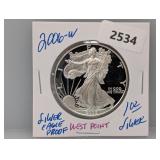 2006-W 1oz .999 Silv PF Eagle $1 Dollar