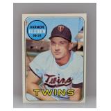 1969 Topps Baseball Harmon Killebrew HOF Corner