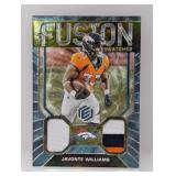 2022 Elements Javonte Williams Fusion 2X Relic /47