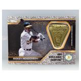 2021 Topps Ricky Henderson Relic #11/70