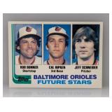 1982 Cal Ripken Jr Bonner Topps Future Stars RC