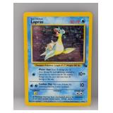 1999 Pokemon Fossil Lapras Holo 10 Scratches/Edges