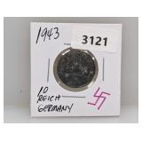1943 Germany 10 Reich