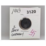 1943 Germany 5 Reich