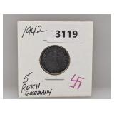 1942 Germany 5 Reich