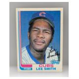 1982 Topps Lee Smith #452 Small Stain