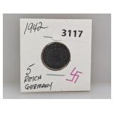 1942 Germany 5 Reich