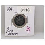 1941 Germany 5 Reich