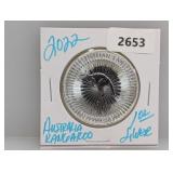 2022 1oz .999 Silv Australian Kangaroo