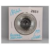 2022 1oz .999 Silv Australian Kangaroo