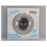 2022 1oz .999 Silv Australian Kangaroo