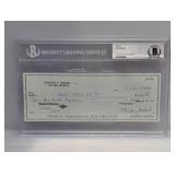 Stan Musial Signed Auto Check BGS Authentic