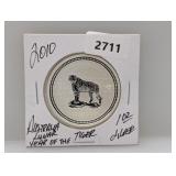 2010 1oz .999 Silv Lunar Yr of the Tiger