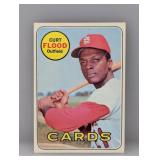1969 Topps Baseball Curt Flood 540
