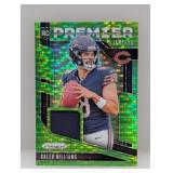 2024 Williams Prizm Premier Neon Green Jersey RC