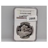 NGC 1995-W PF69 Ultra Cam WWII $1